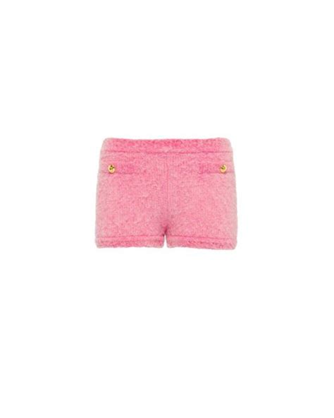 miu miu pink shorts|mini miu shorts.